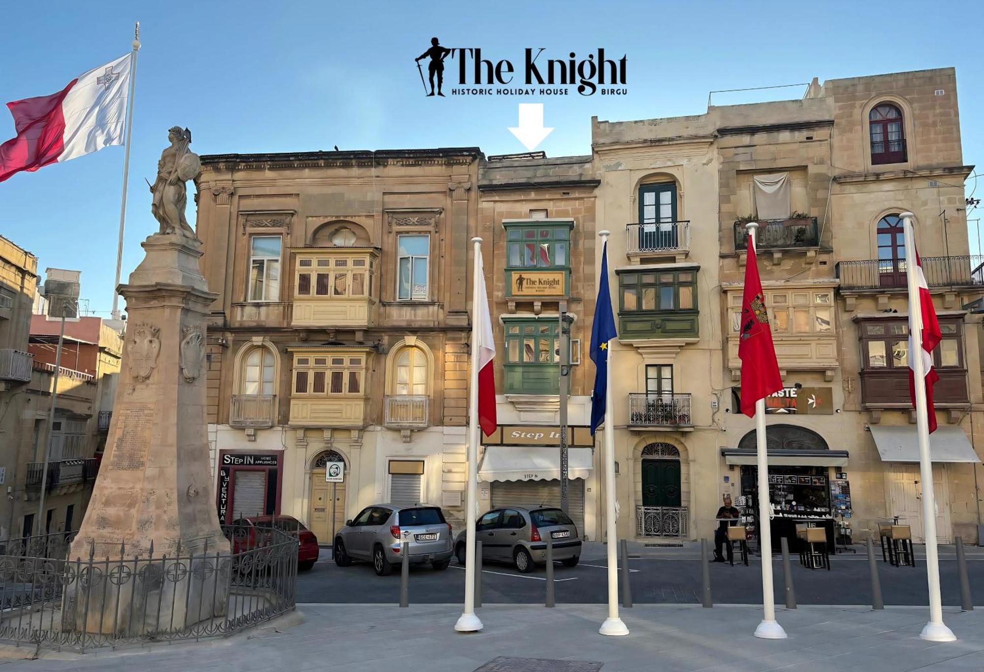 The Knight - Heritage & Art Home At Birgu Square Exteriér fotografie